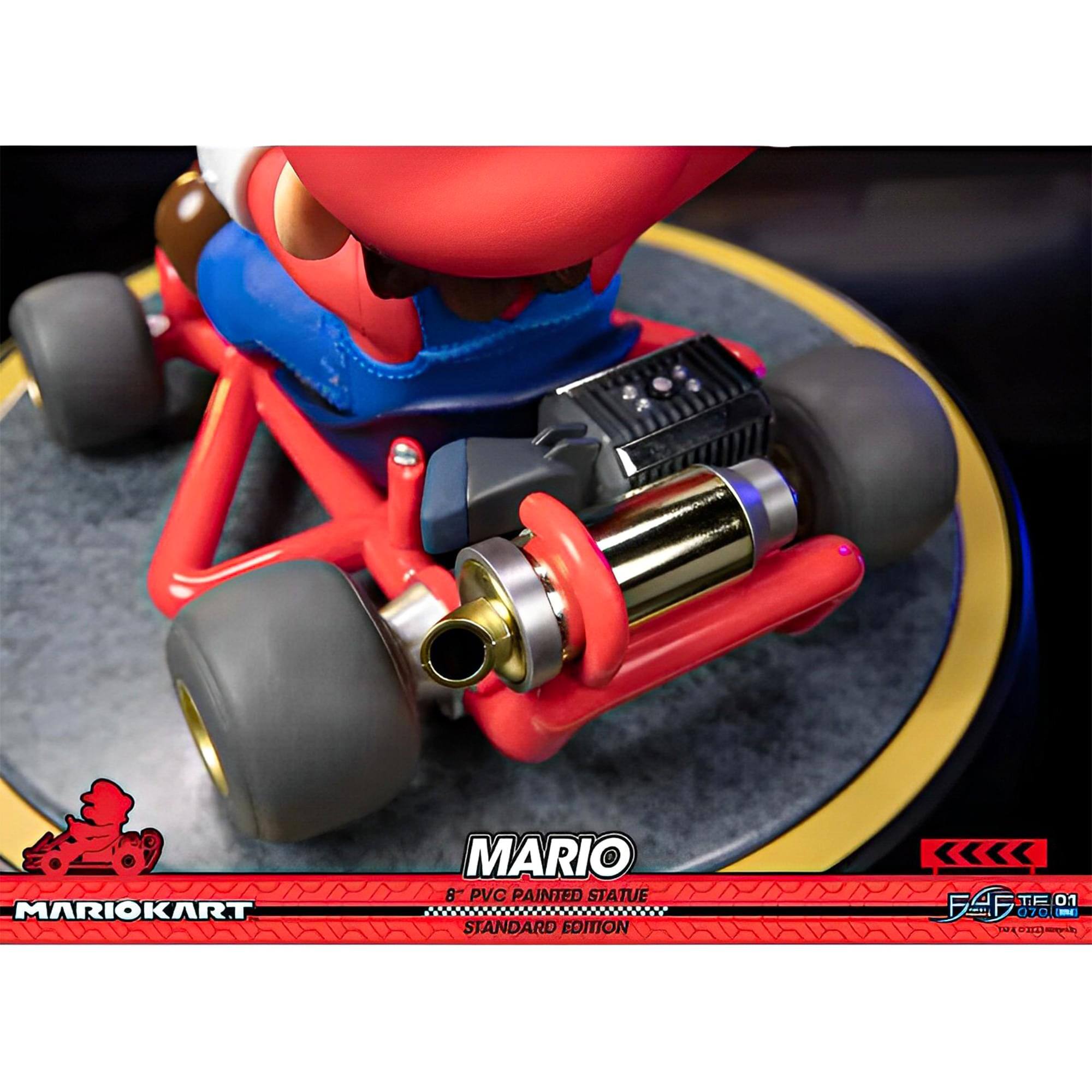 MARIOKART MARIO 8 PVC PAINTED STATUE STANDARD EDITION FSF TE 01 070 TTM 02