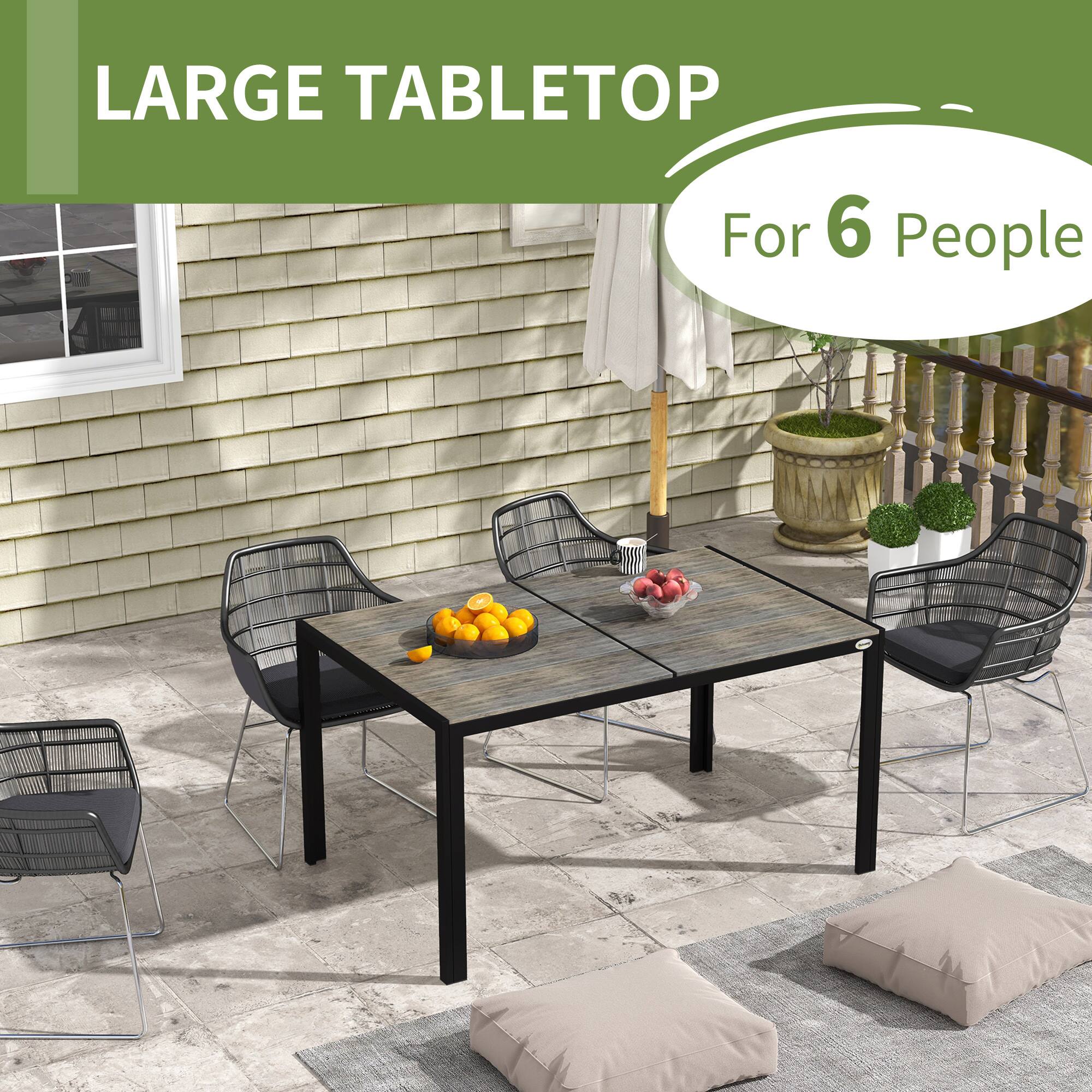 LARGE TABLETOP
For 6 People