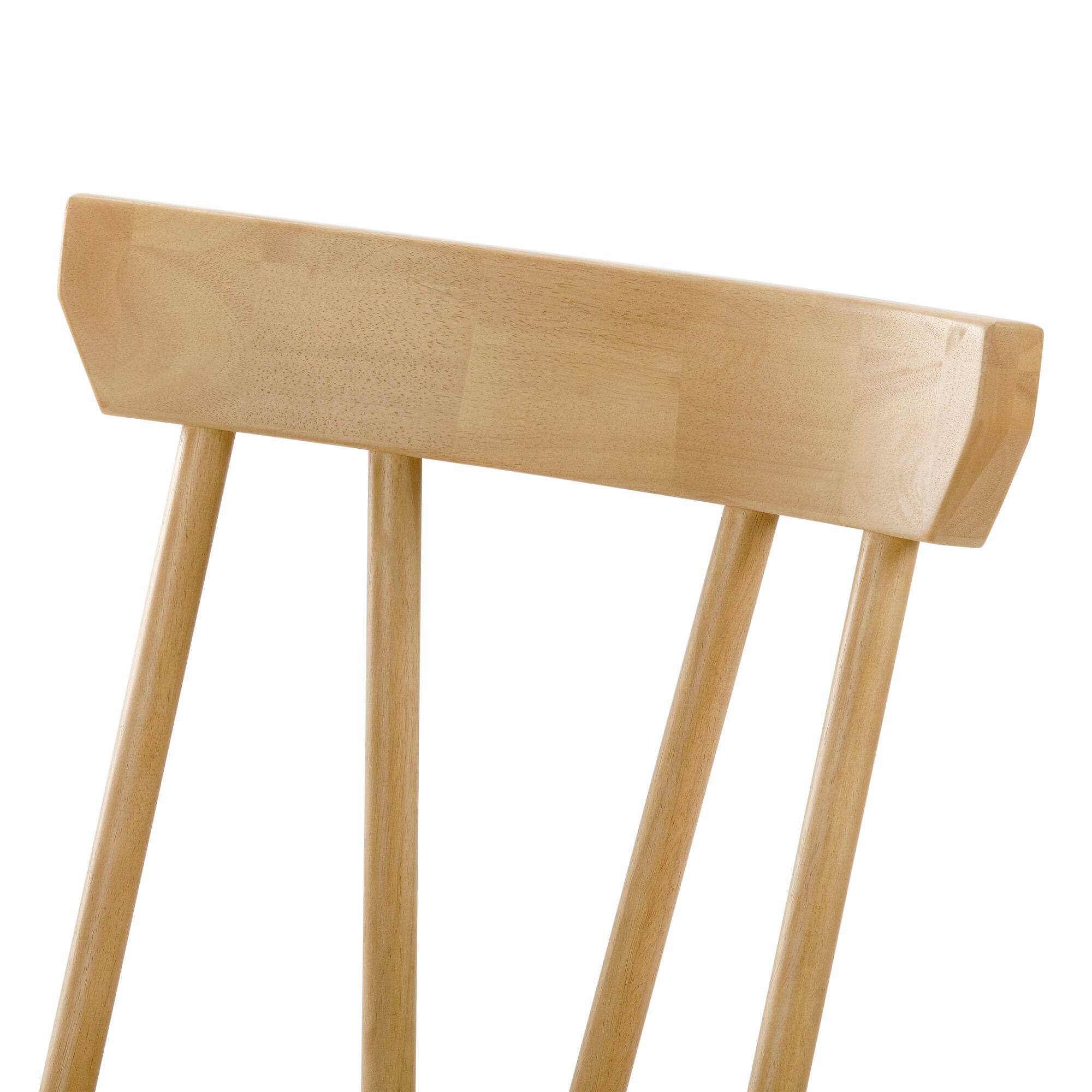 Alt View 2. Plank+Beam - Windsor Dining Chair (1 pack), Blonde - Blonde.