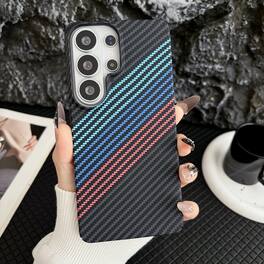 Dteck - Magnetic Case for Samsung Galaxy S26 Ultra,Mag Safe Compatible,Ultra-Slim Carbon Fiber Texture Hard Shell Cover - D