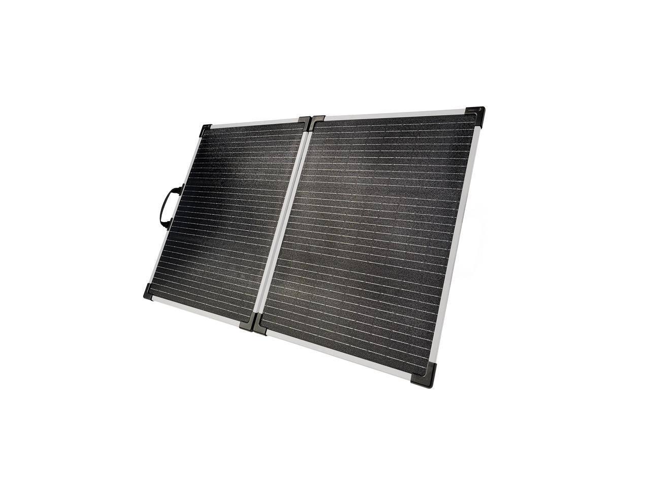 Alt View 1. Lion Energy - Lion Energy - Lion 100W LW (Light Weight, 8.5 lbs) 12V portable solar panel - Durable folding panel.