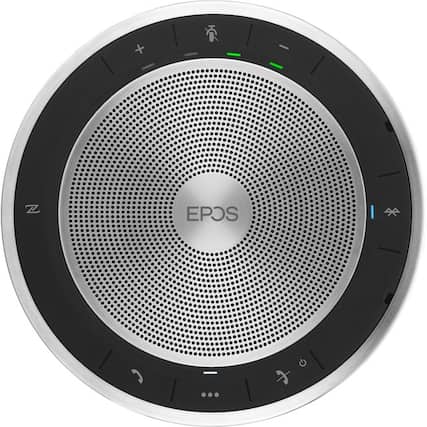 Front. EPOS - EPOS EXPAND SP 30 Speakerphone - Black, Silver - Black,Silver.