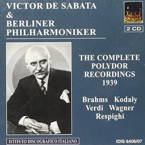 Brahms J / Berlin Philharmonic Orch / De Sabata - Brahms J.: Symphony 4  - COMPACT DISCS