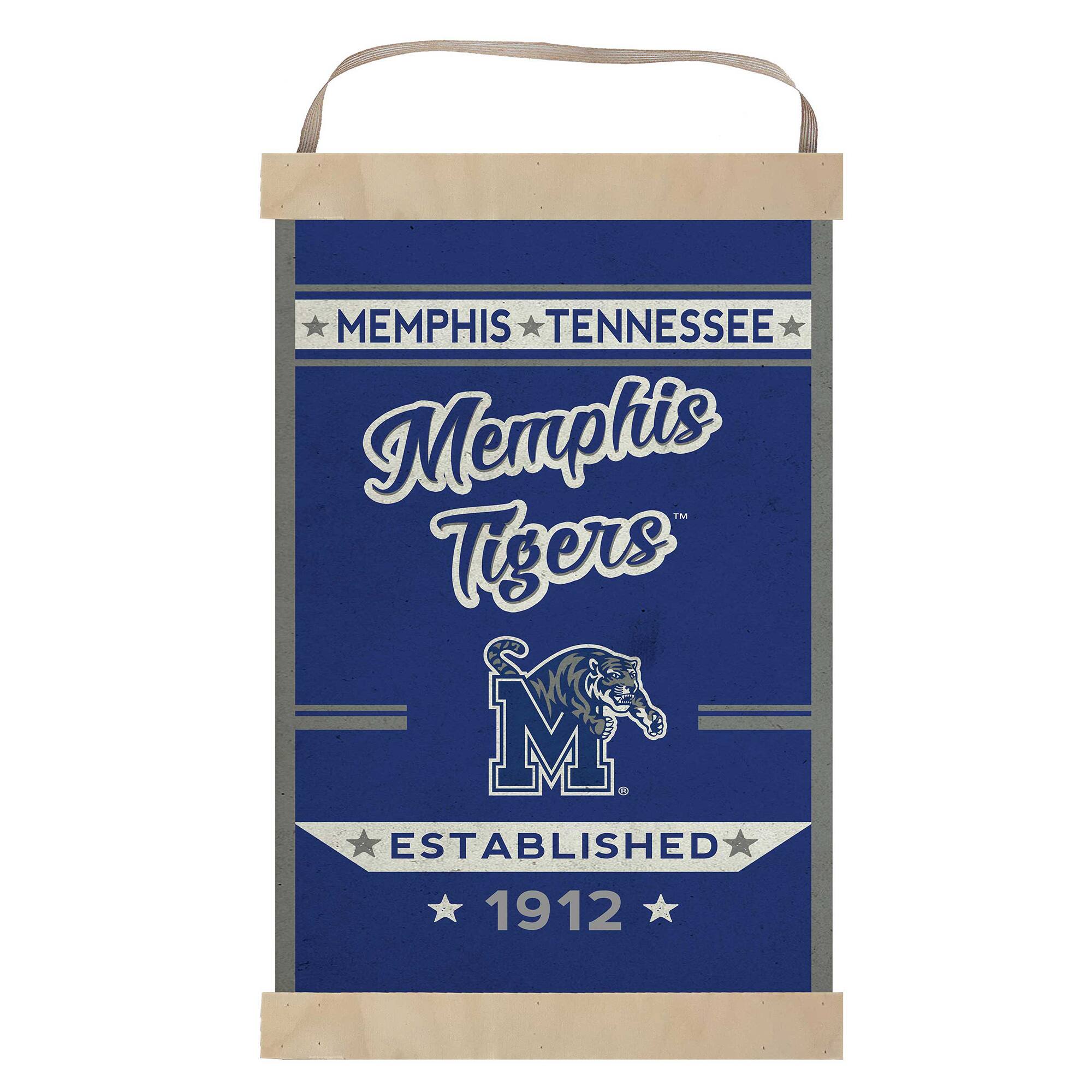 MEMPHIS TENNESSEE  
Memphis Tigers  
M  
ESTABLISHED 1912