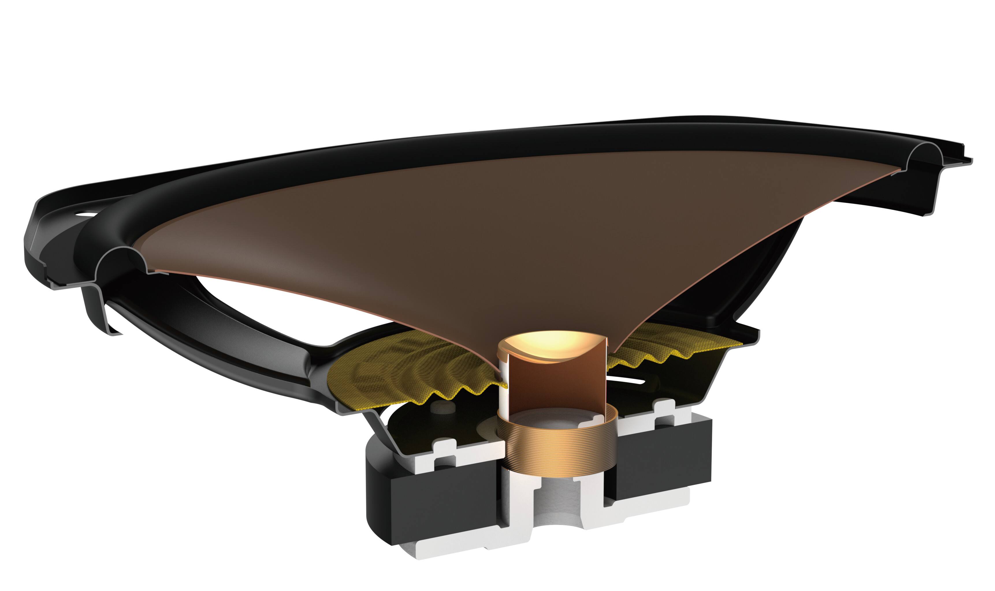 Left. Pioneer - 6" x 9" 2-way Car Speakers Aramid Fiber-reinforced IMPP cone (Pair) - Black.