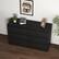 Alt View 6. Kadyn - Modern Mid Century 6 Drawer Wide Dressers Chests for Bedroom, Chest of Drawer Organizer - Black.