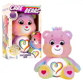 Care Bears - Togetherness Bear Medium Plush - 14 Inch Classic Stuffed Animal - Pink