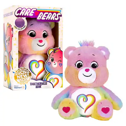 CARE BEARS
TOGETHERNESS BEAR
NEW! BESTIE TOGETHERNESS
Only at Walmart