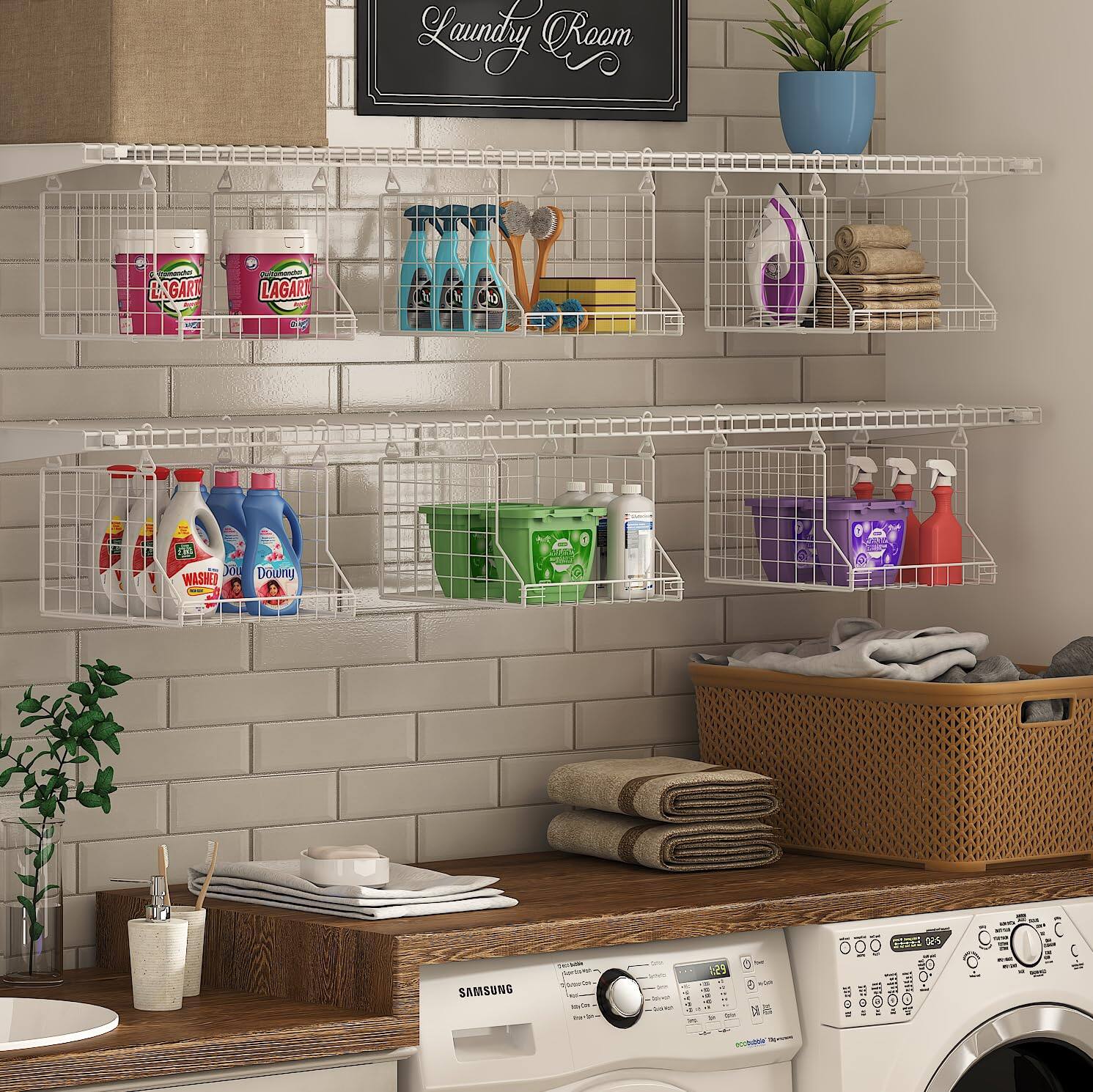 Laundry Room

LAGARI

WASH & GO

Downy

SAMSUNG