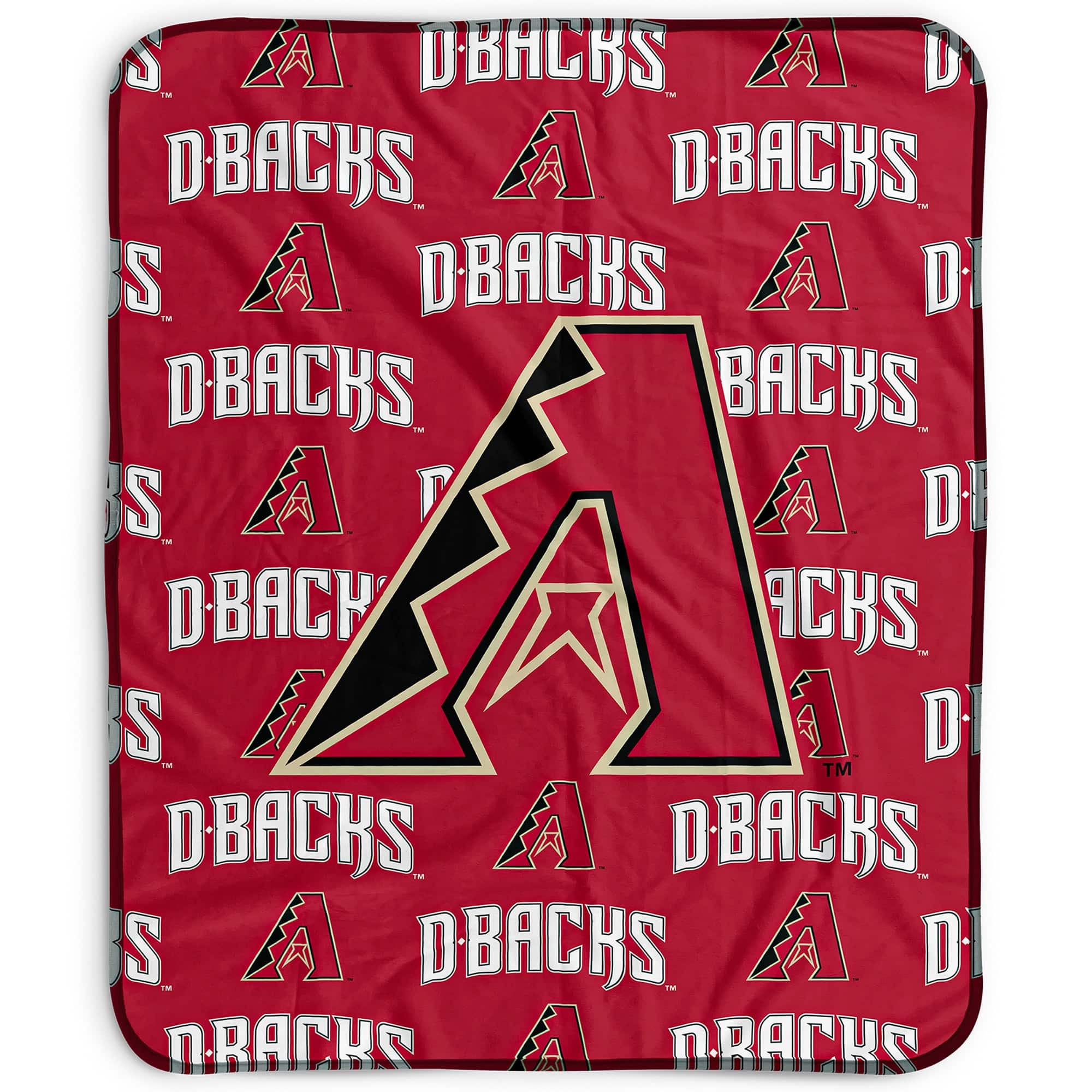 Pegasus - Arizona Diamondbacks 50" x 60" Repeat Wordmark Fleece Blanket - Multicolor