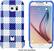 Alt View 3. Modal™ - Case for Samsung Galaxy S 6 Cell Phones - Blue/Gray.