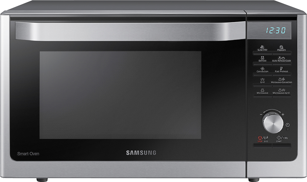 Samsung 1.1 Cu. Ft. Countertop Microwave Stainless steel MC11H6033CT - Best  Buy