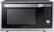 Front. Samsung - 1.1 Cu. Ft. Countertop Microwave - Stainless steel.