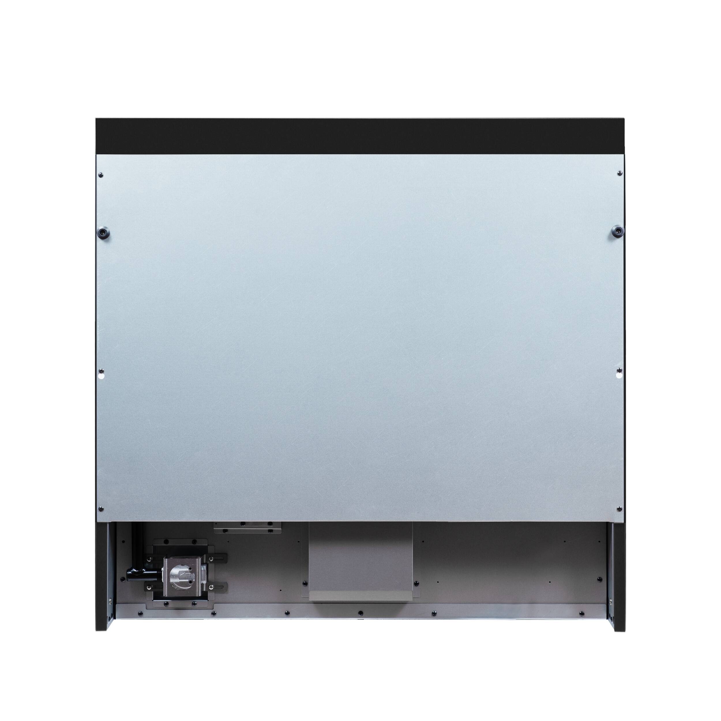 Back. Forno Appliances - 36 in. Wide 6 Burner Ambassador 5.2 Cu. Ft. Freestanding Gas Convection Range - Black.