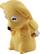 Angle Standard. Bone - Yellow Dog 4GB USB 2.0 Flash Drive.