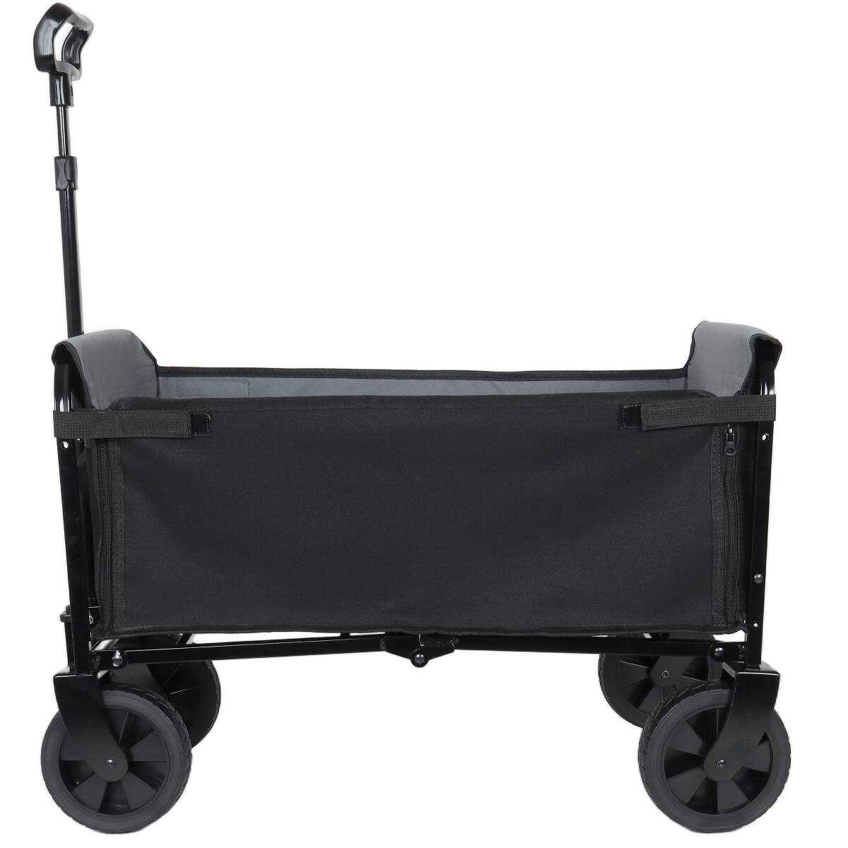 Alt View 2. Loheer - Loheer 3 in 1 Collapsible Utility Wagon, Foldable Wagon with 220 lb Capacity for Camping, Shopping and Pet Rides.