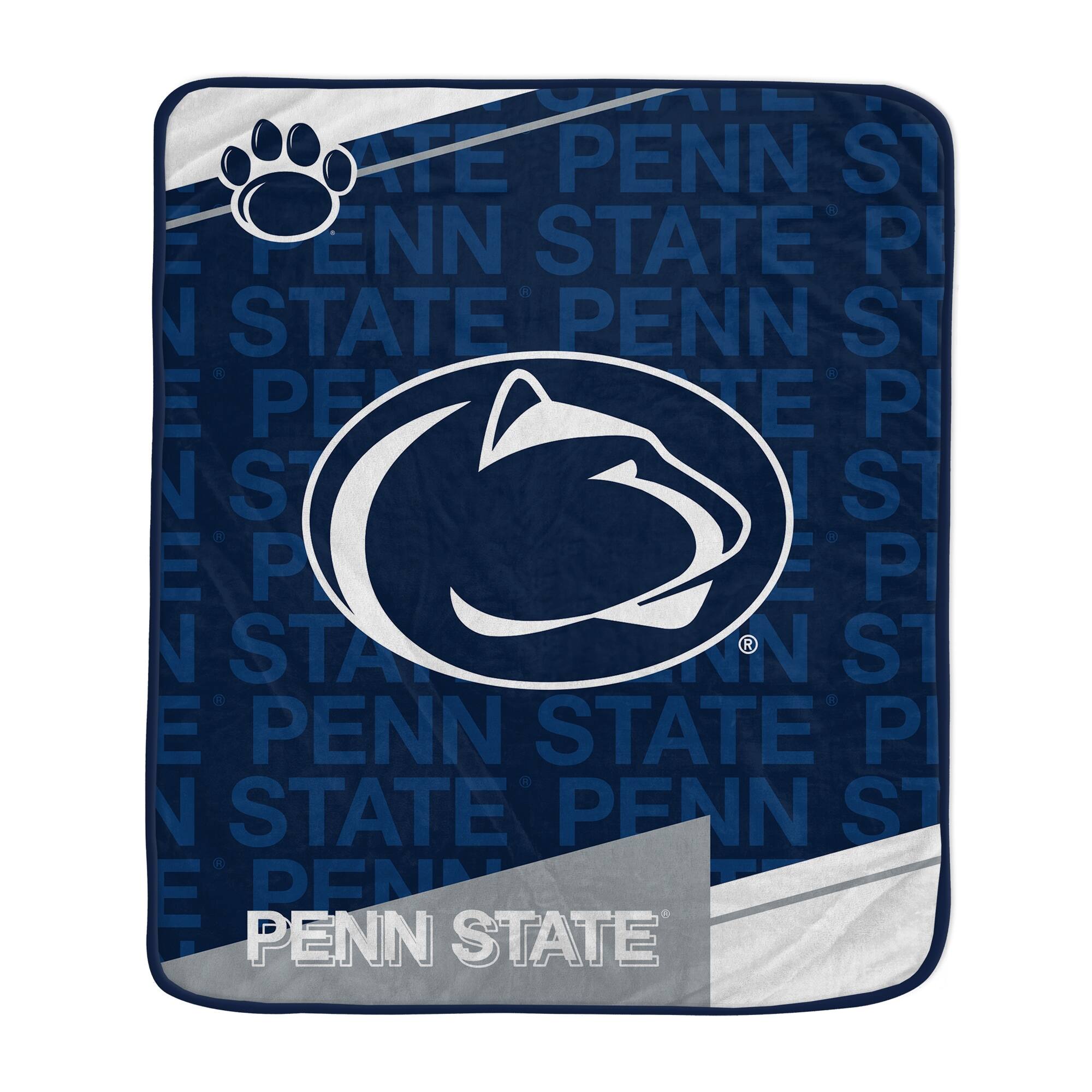 Pegasus - Penn State Nittany Lions 50" x 60" Diagonal Ghost Ultra Soft Blanket - Multicolor