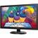 Front. ViewSonic - 21.5" LED HD Monitor - Black.