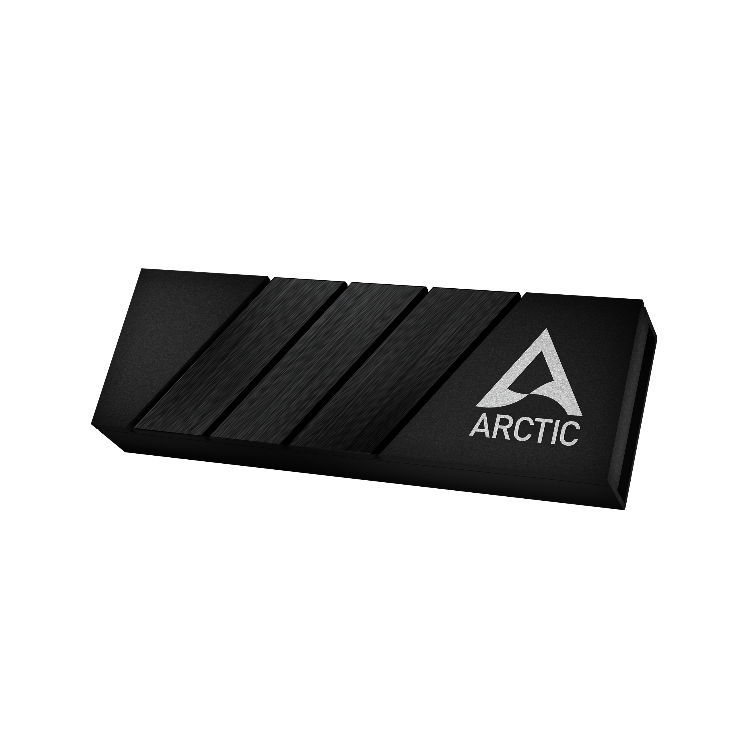 Front. Arctic - M2 Pro SSD Cooler for M.2 Drives ACOTH00001A - Black.