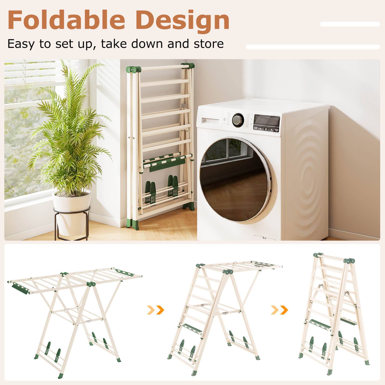 Foldable Design  
Easy to set up, take down and store