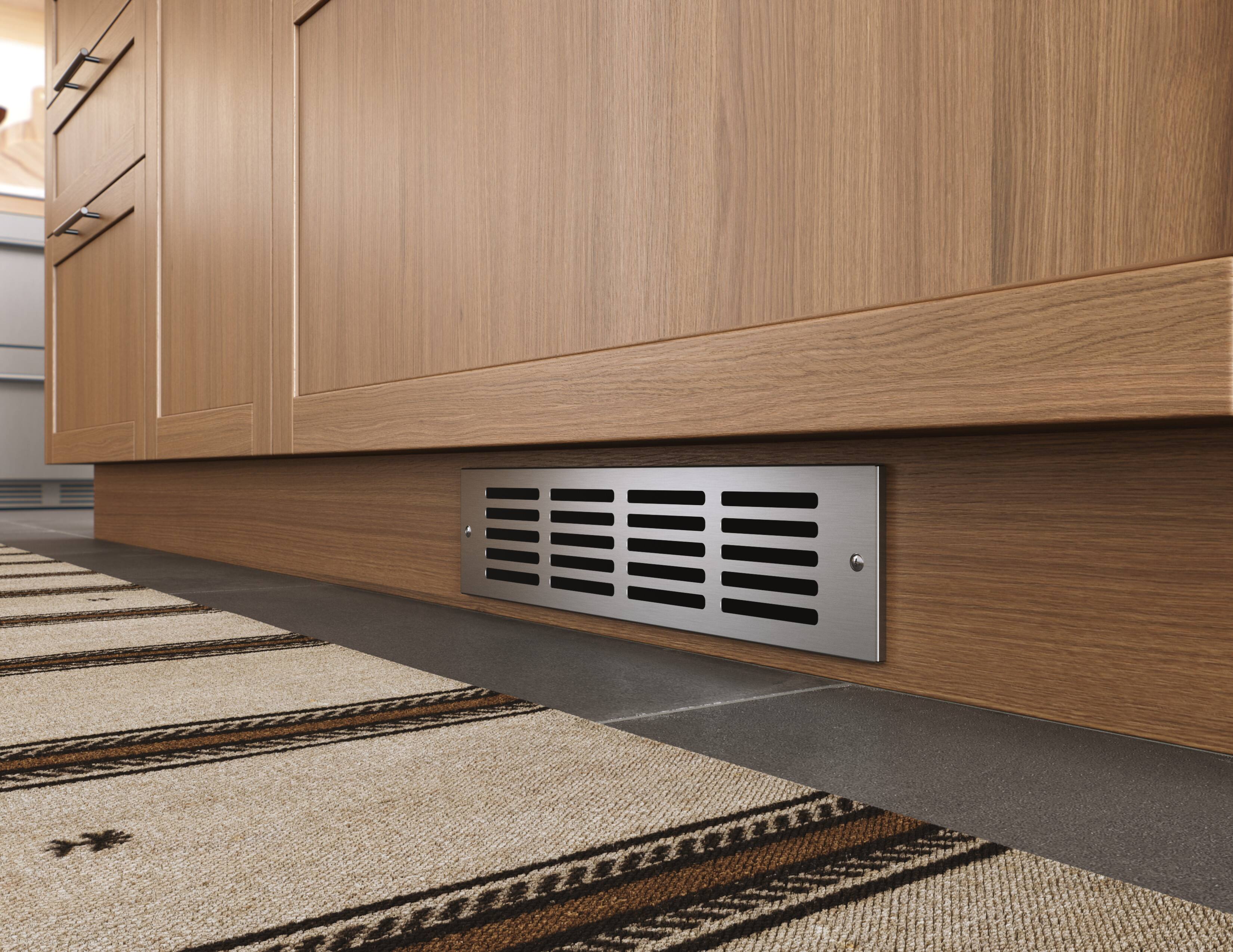 Alt View 22. Zephyr - Treviso 36 in. 600 CFM Telescopic Downdraft System with Single Blower - Stainless Steel.