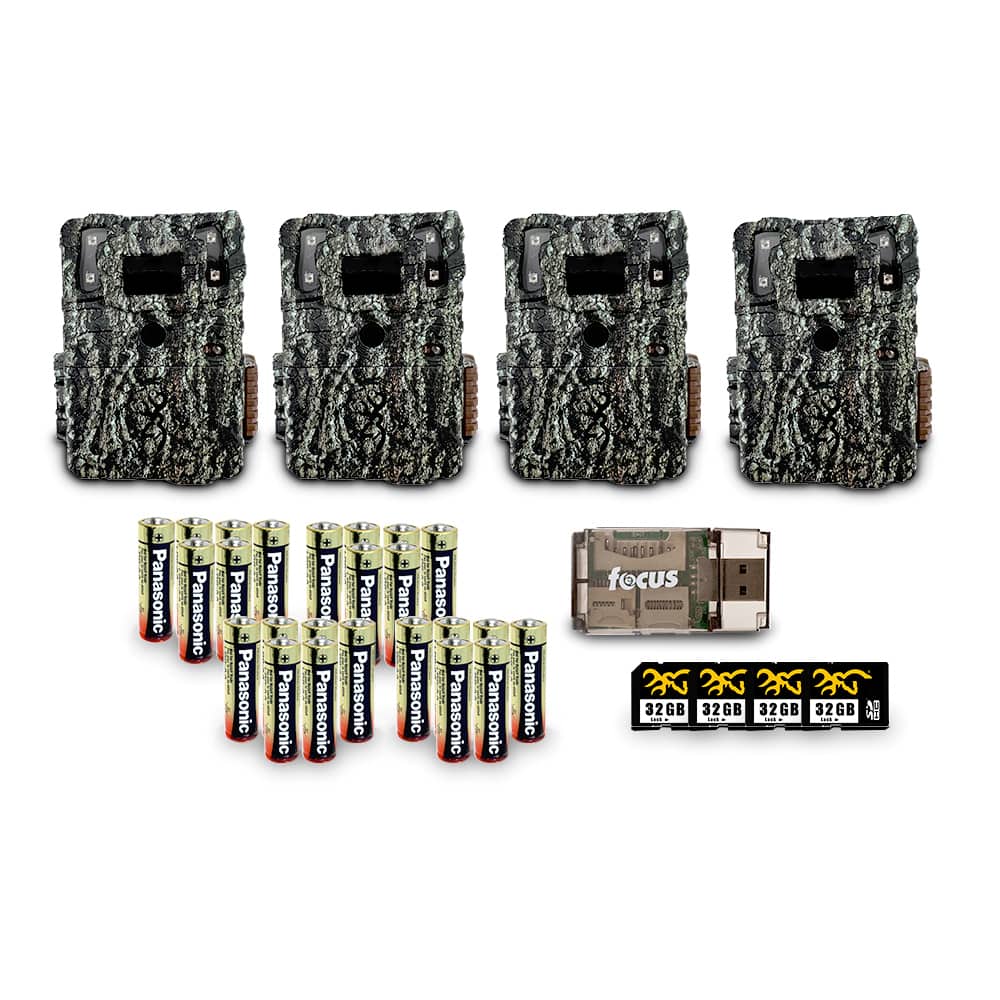 Browning - Trail Camera Command Ops Elite 40 Bundle (4-Pack)