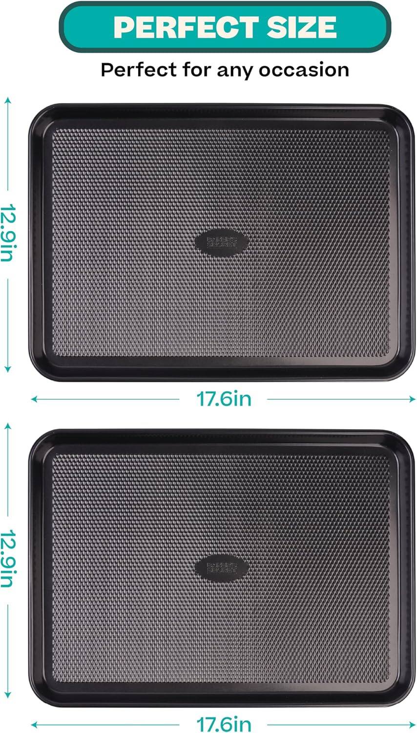 PERFECT SIZE  
Perfect for any occasion  
12.9in  
17.6in  
12.9in  
17.6in