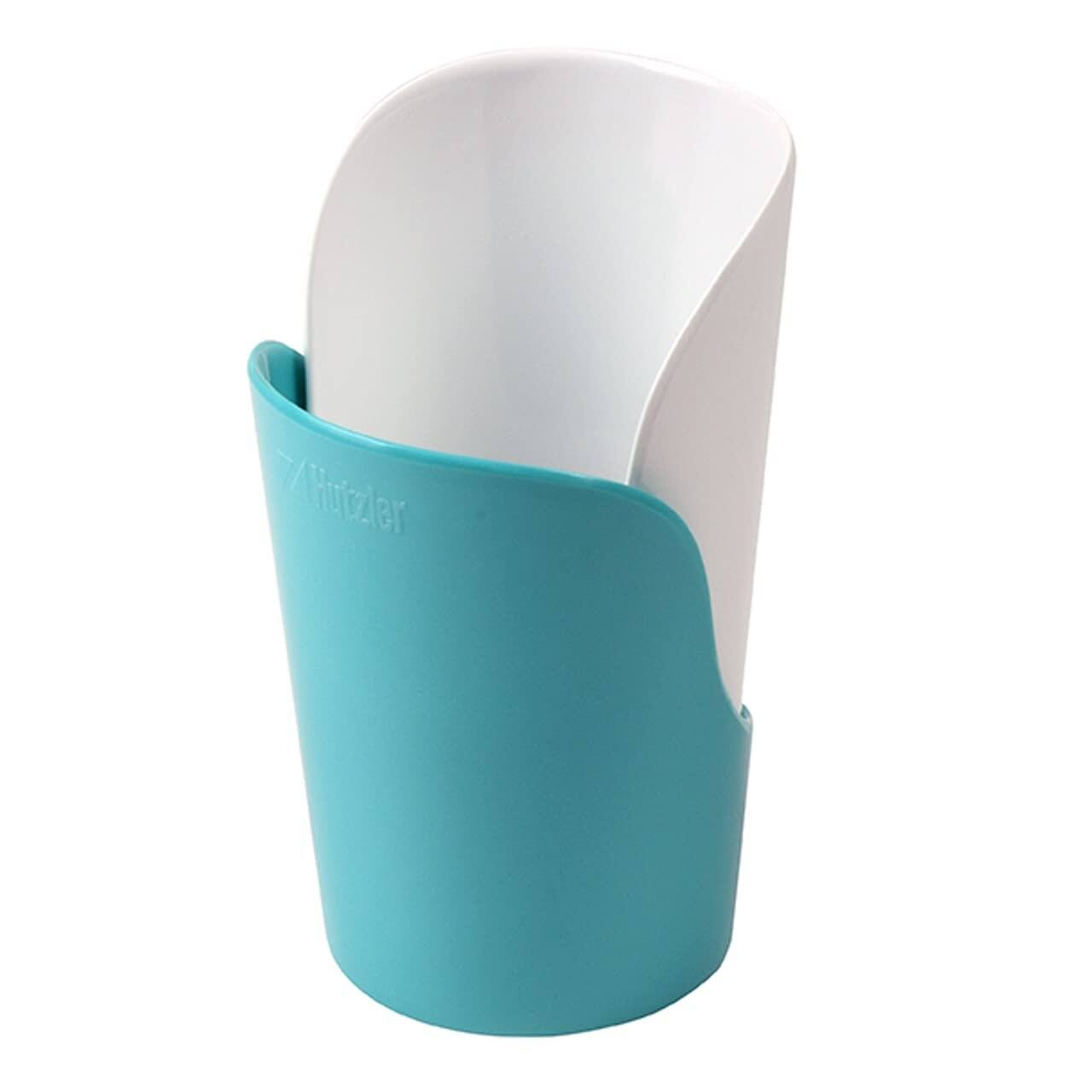 Alt View 4. Hutzler - 6-piece Melamine Cooking Utensils Set and Storage Crock - Turquoise - Turquoise.