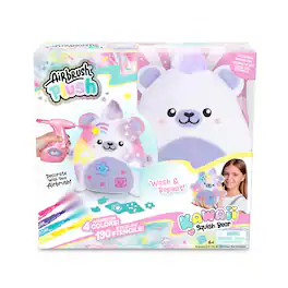 Canal Toys - Airbrush Plush Kawaii Bear – DIY Squishy Plush Decorating Kit