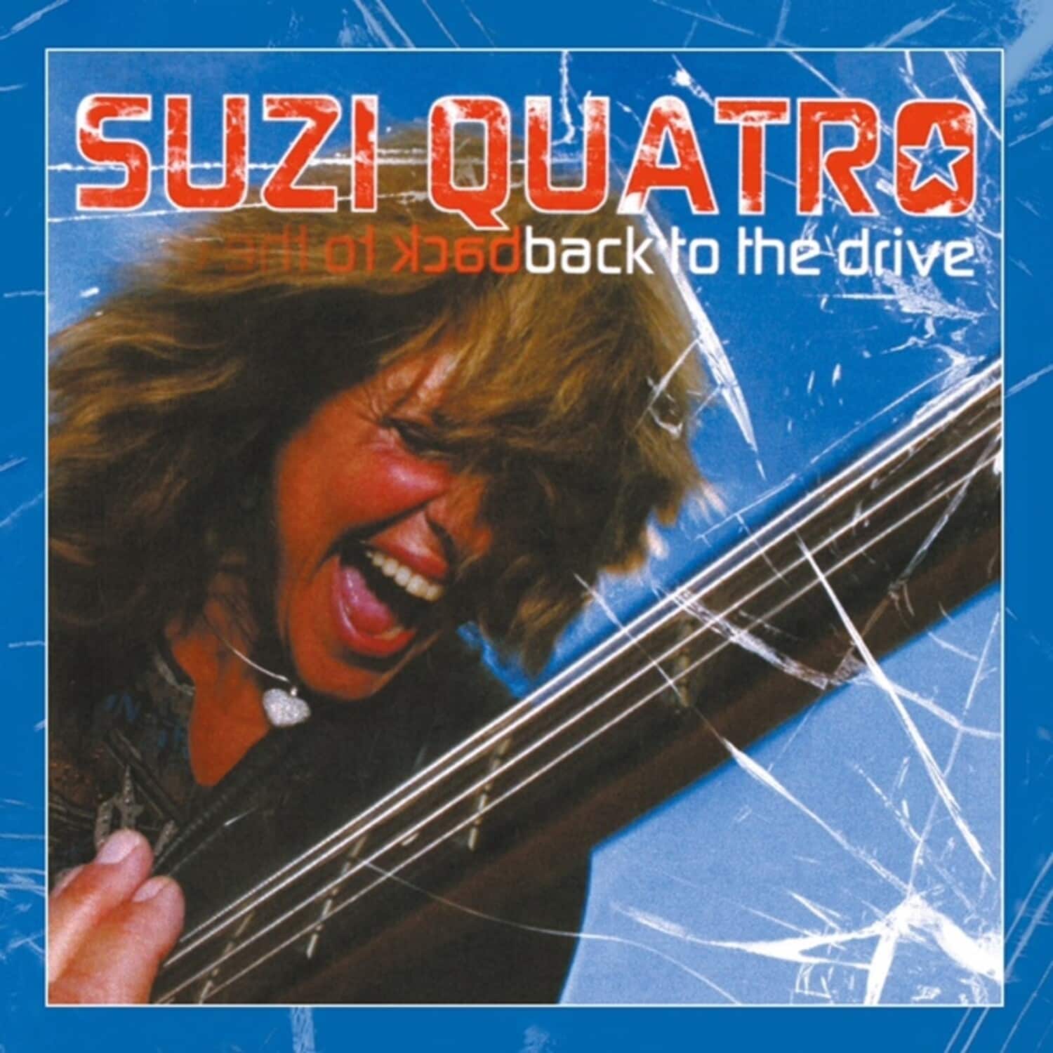 Suzy Quatro - Back To The Drive - 2LP Transparernt blue / white splatter vinyl  - VINYL LP