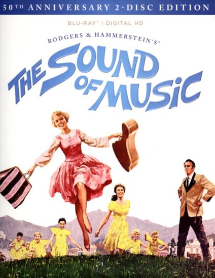 The Sound of Music [50th Anniversary 2-Disc Edition] [2 Discs] [Includes Digital Copy] [Blu-ray] [Eng/Fre/Spa] [1965] - Front_Standard
