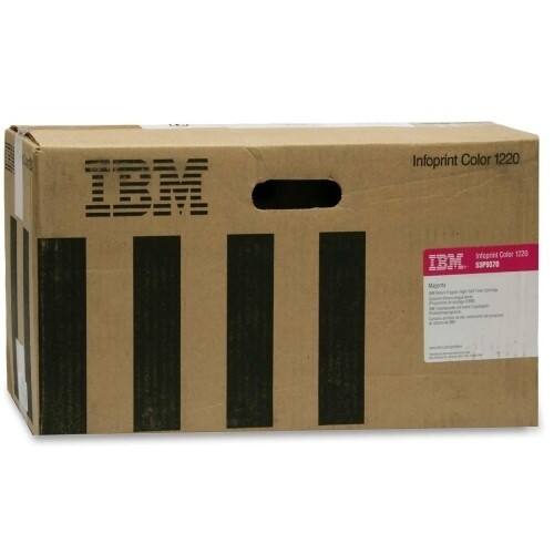Front Standard. IBM - Toner Cartridge - Magenta.