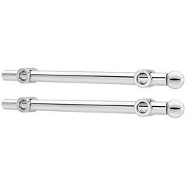 Rev-A-Shelf - 12" Extendable Metal Closet Valet Rod, CVR-12-CR (2 Pack) - Chrome