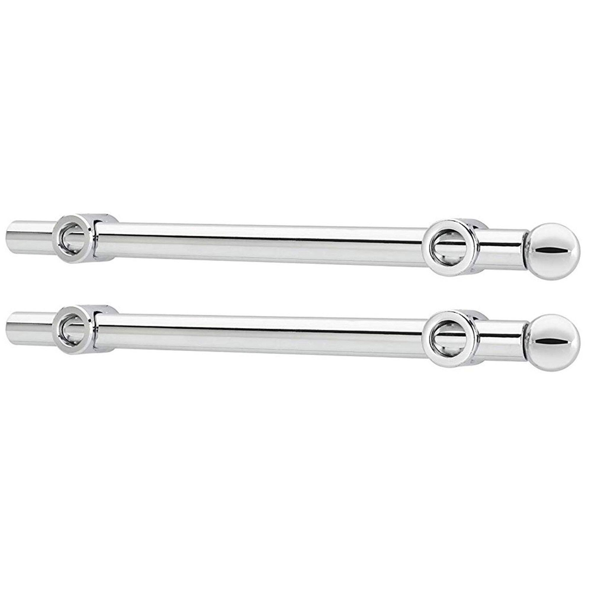 Front. Rev-A-Shelf - Rev-A-Shelf 12" Extendable Metal Closet Valet Rod, Chrome, CVR-12-CR (2 Pack) - Chrome.