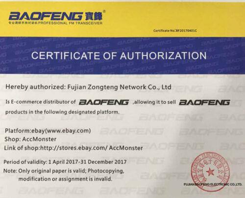 Alt View 3. Winado - Baofeng UV-5R Dual Band UHF/VHF Radio RF FM Ham 2 Way Radio Walkie Talkie - Black.