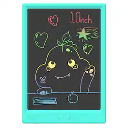 myFirst - Sketch Pro Neo - Kids' LCD Writing Tablet, Doodle Board, Drawing Pad, Leather Case - Blue
