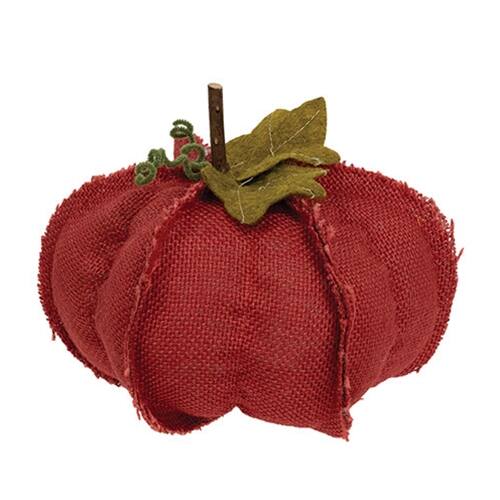 Left. BreeBe - Medium Burlap Pumpkin 3 Asstd. - Multi.