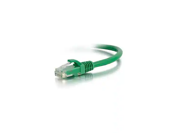 Front. Cables to Go - C2G 50781 3 ft. Cat6a Snagless Unshielded (UTP) Ethernet Network Patch Cable - Green.