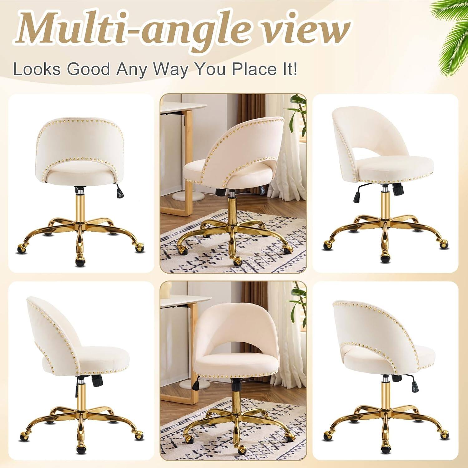 Multi-angle view  
Looks Good Any Way You Place It!