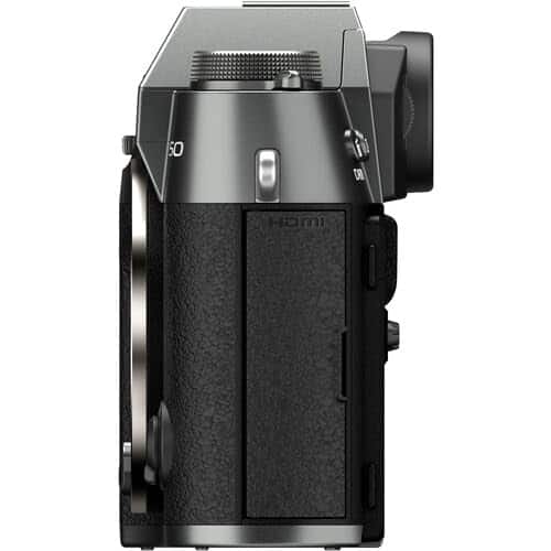 Bundle Fujifilm X T50 Mirrorless Camera (Charcoal) with Advanced