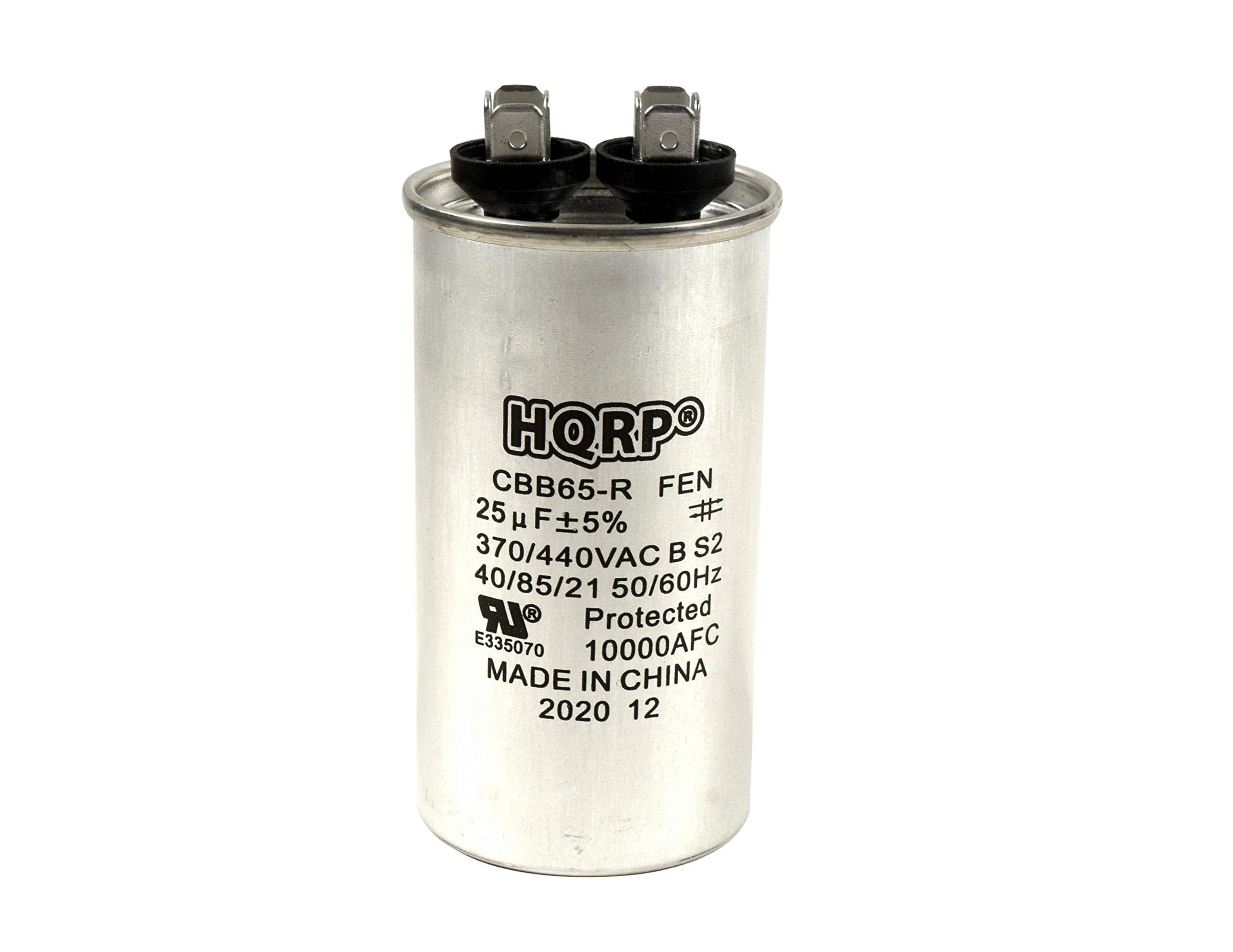 HQRP - 25 uF 370-440 VAC CBB65 Run Capacitor - HVAC AC Motor price history on PriceWatchPro