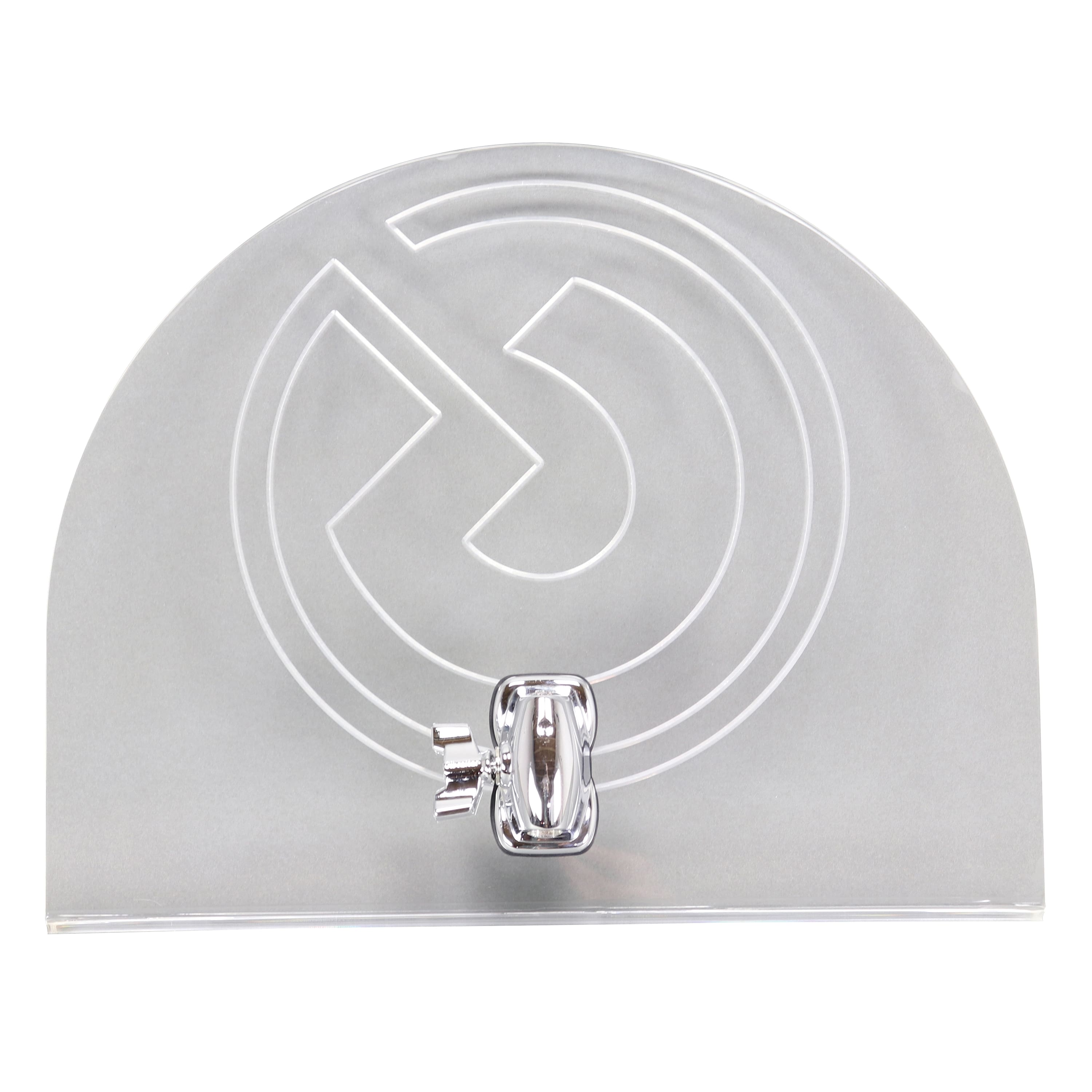 Gibraltar Hardware - Acrylic Mounted Sheet Music Stand, Stealth Mounted Music Stand, Fits a 10.5mm L-rod or Tom Holder