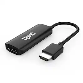 UPTab - HDMI 2.1 to DisplayPort 8K 60Hz Active Adapter - Black