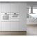 Angle. Miele - H6880-2 BP BW 30" Built-In Convection Wall Oven with Moisture Plus and M Touch Controls - Brilliant White.