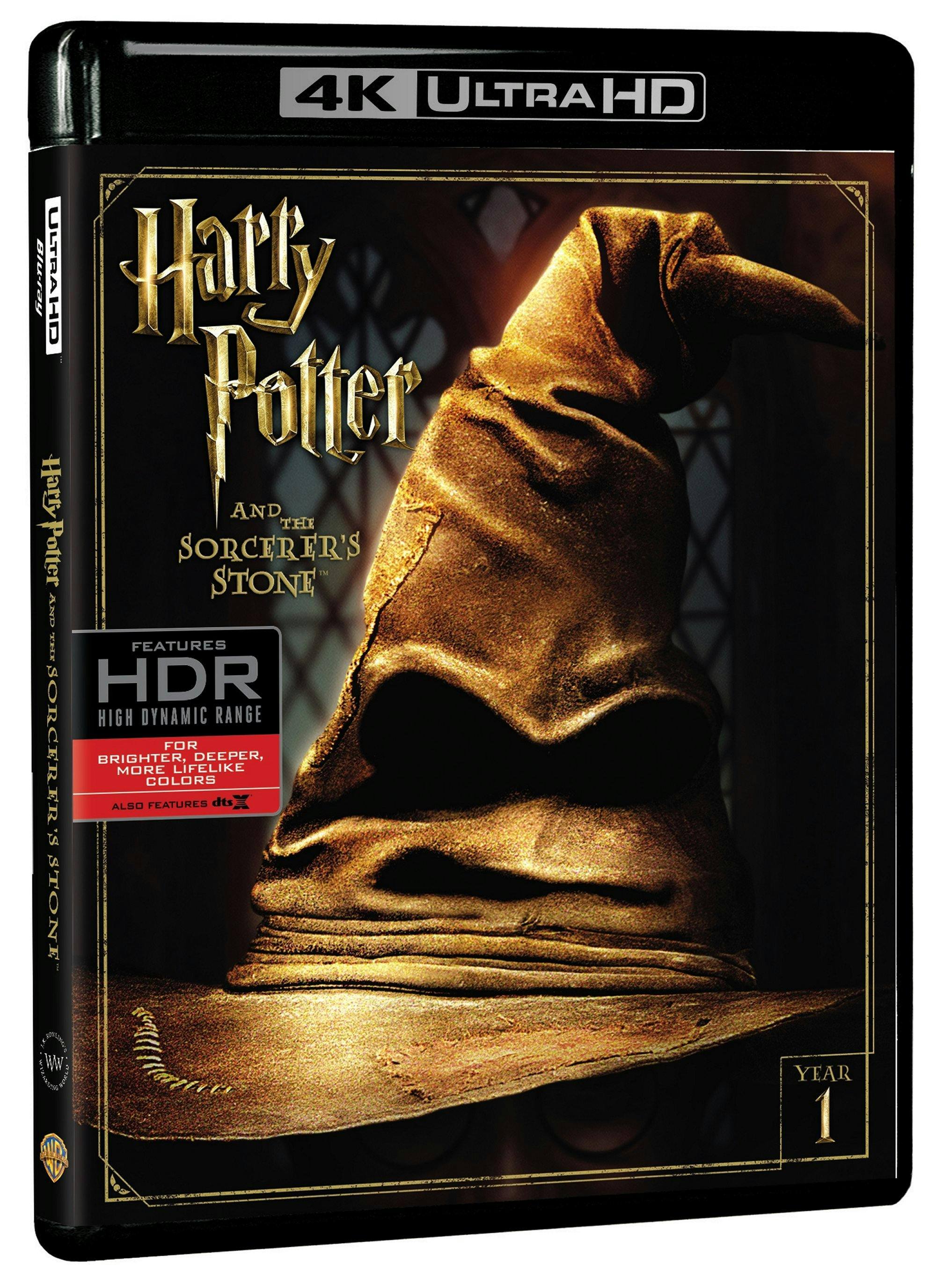 Angle. Harry Potter and the Sorcerer's Stone   - 4K Blu-Ray.