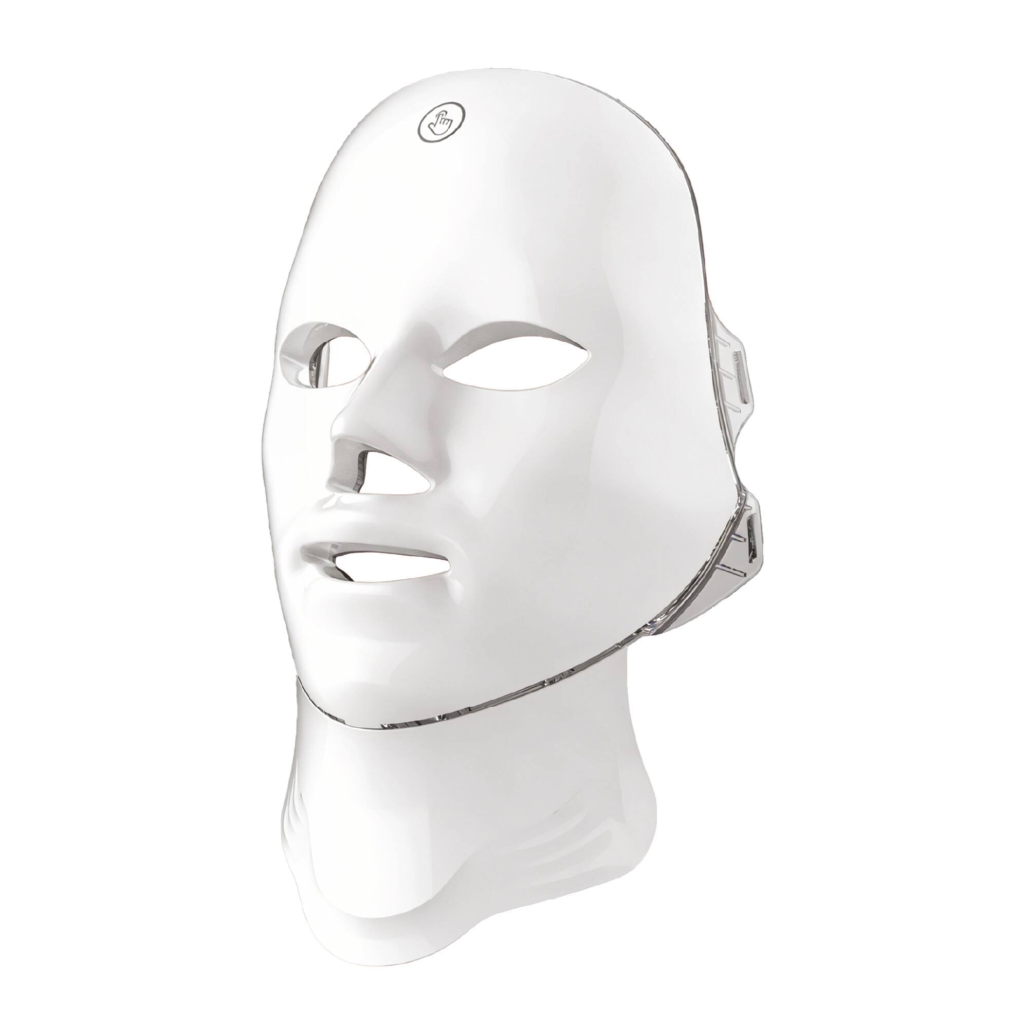 Back. Pursonic - 7-in-1 Led Light Therapy Mask for Face & Neck.