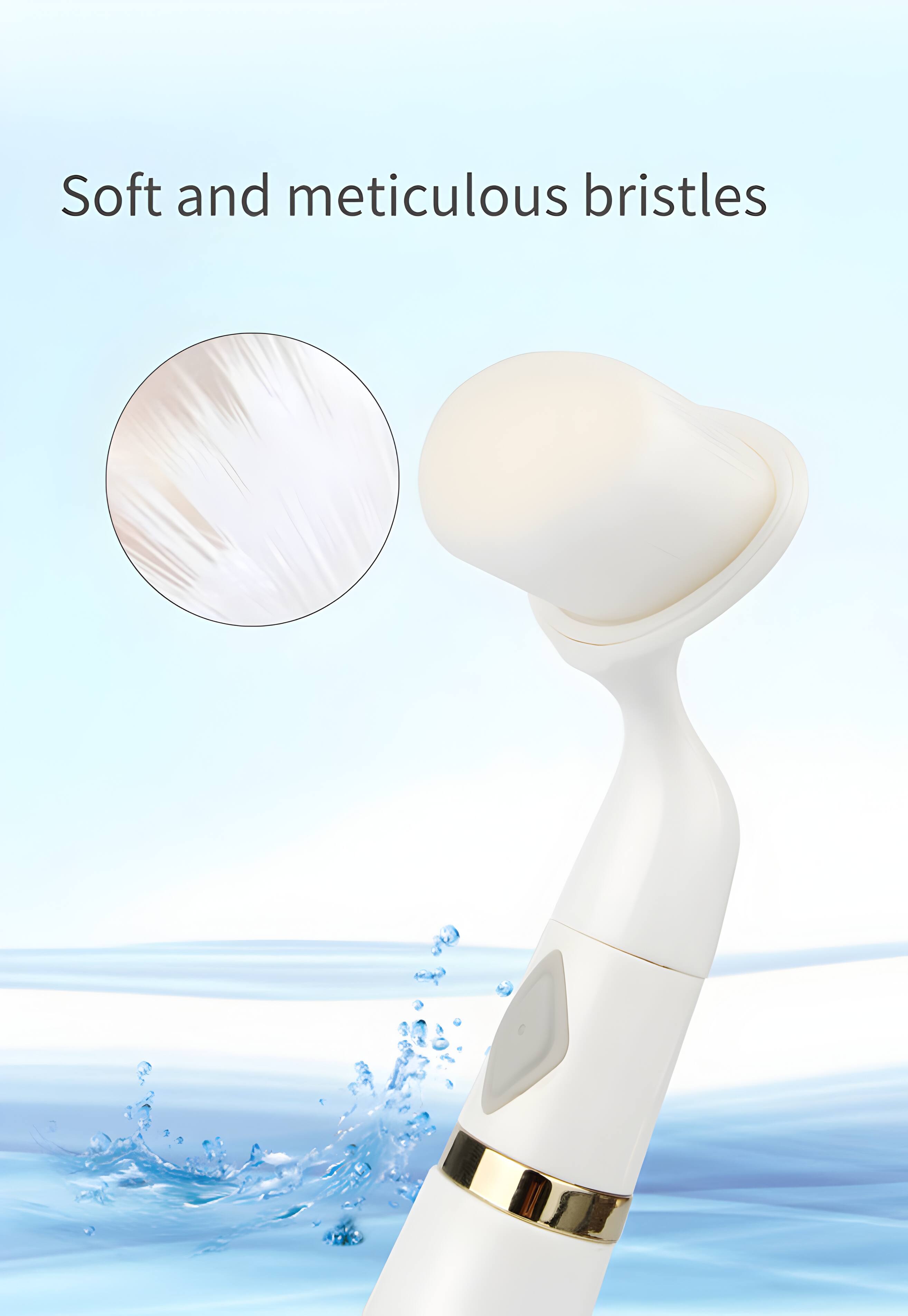 Soft and meticulous bristles