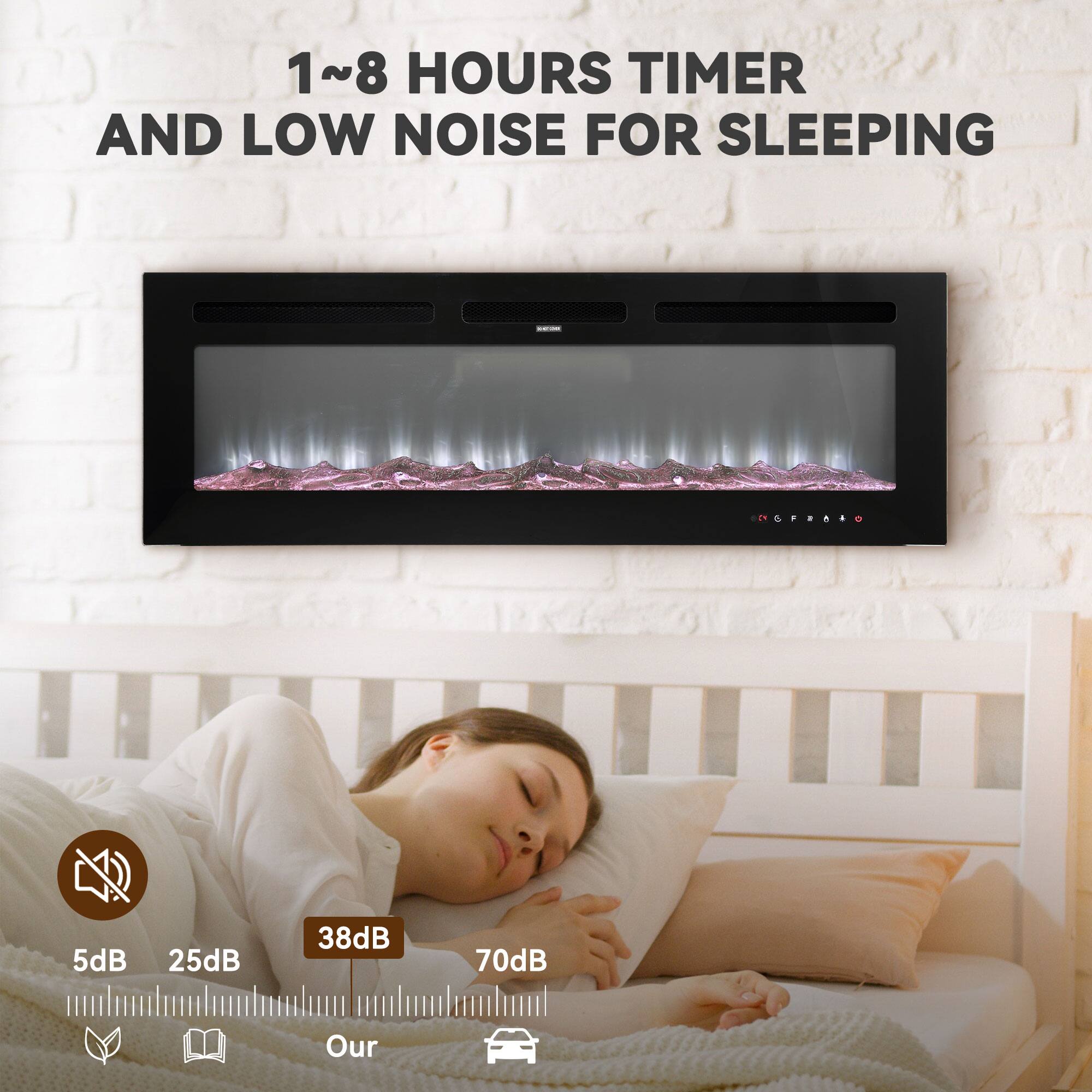 1~8 HOURS TIMER AND LOW NOISE FOR SLEEPING

5dB 25dB 38dB 70dB

Our