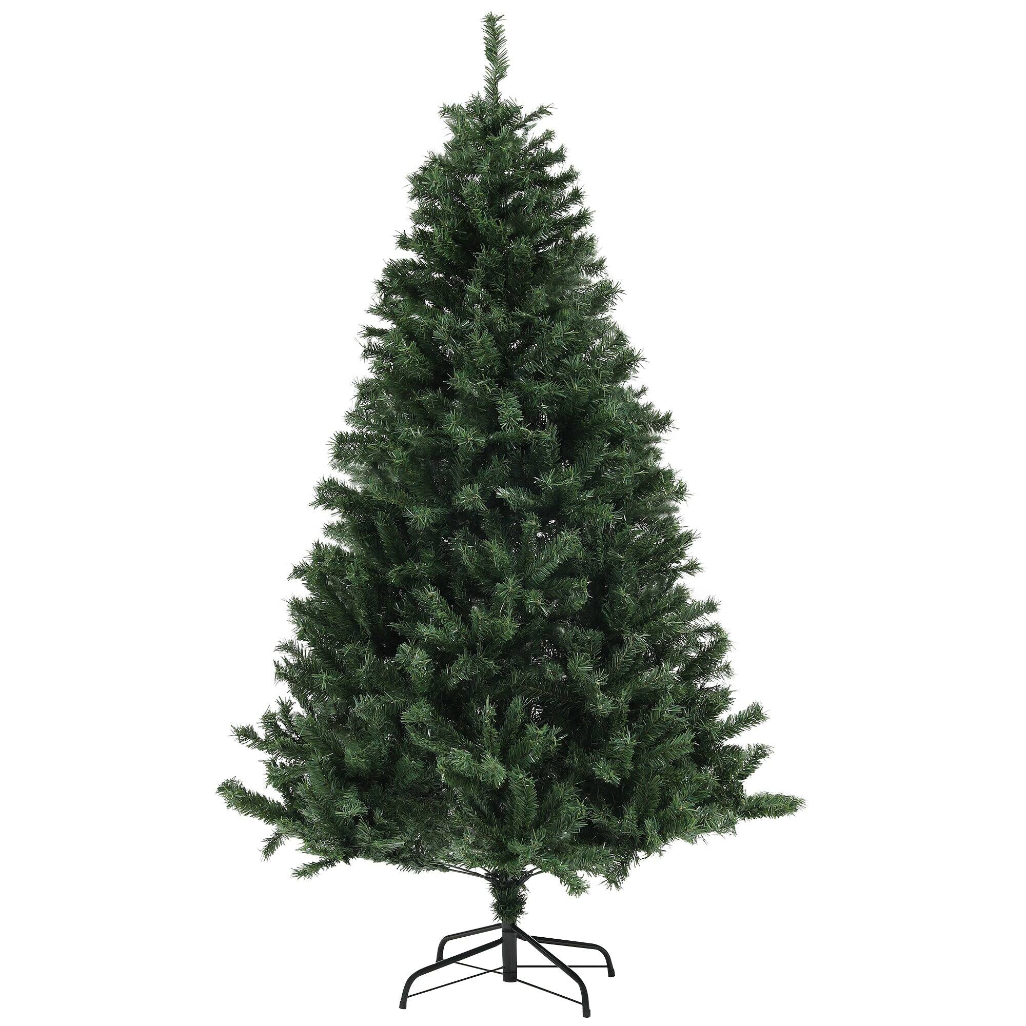 Alt View 6. Hivvago - 6ft Artificial Christmas Tree - Green.