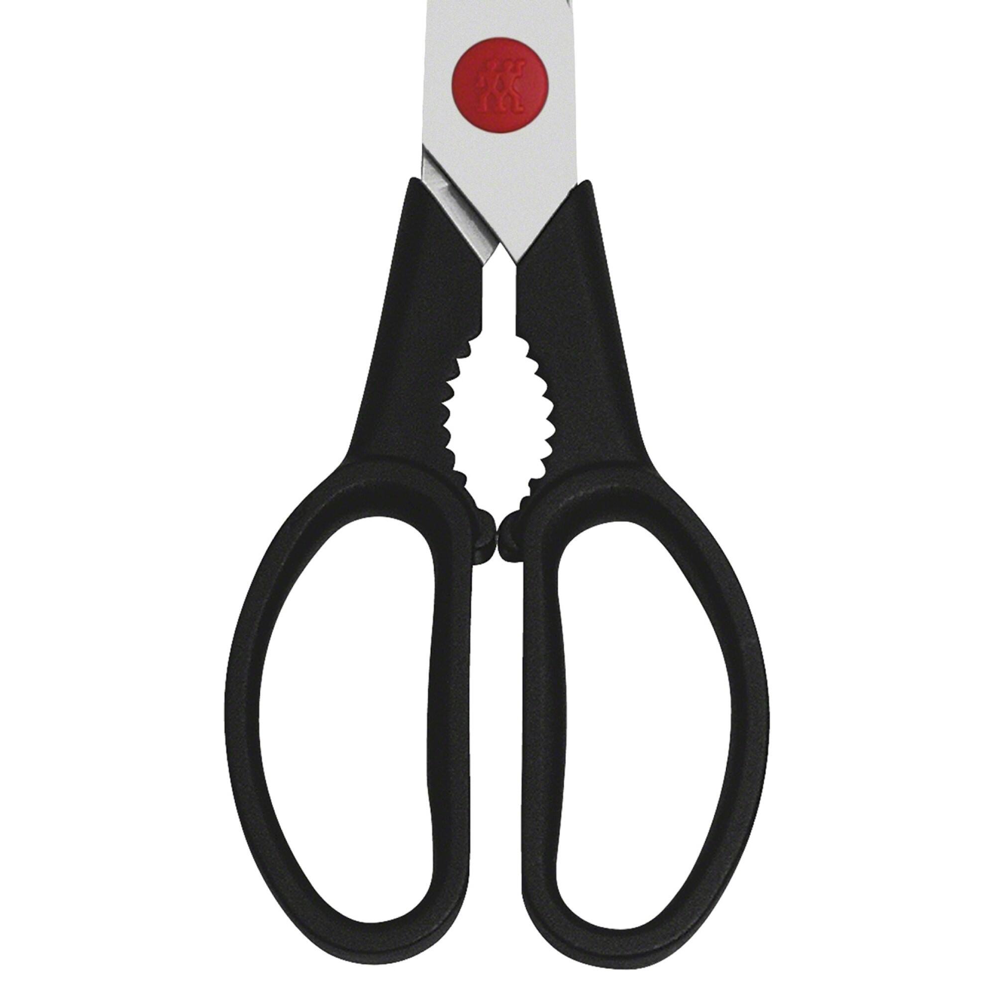 Alt View 3. ZWILLING - ZWILLING TWIN L 3.5-in Kitchen Shears, Multi-Purpose, Heavy Duty, Stainless Steel Blades, Black - Black.